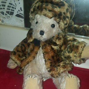RARE Bestever Teddy Bear Anna-Belle with Leopard